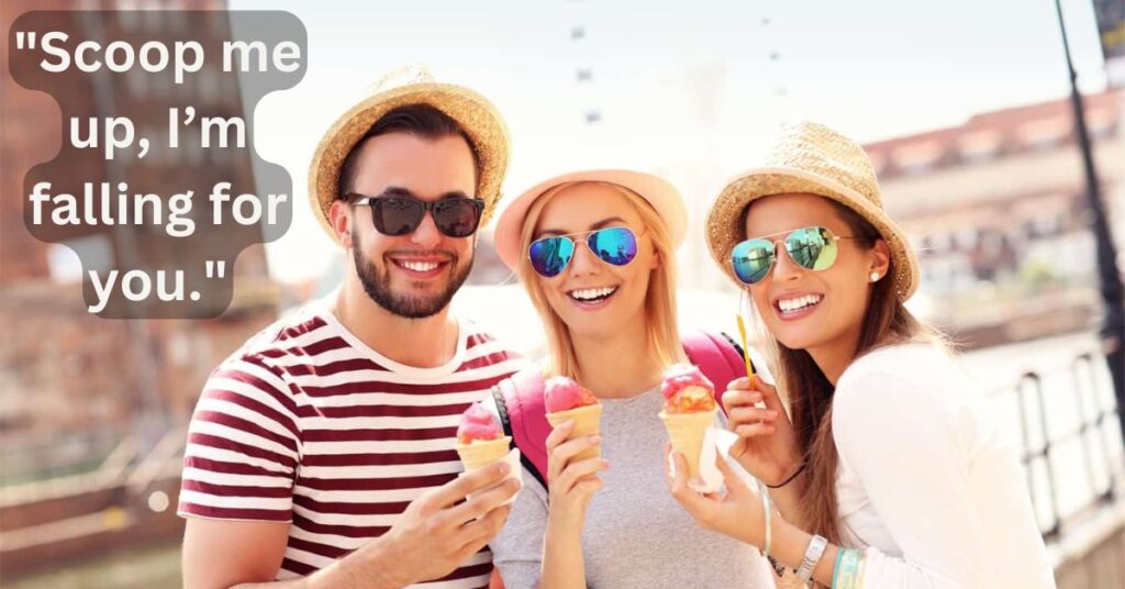 Cute Ice Cream Captions for Couples
